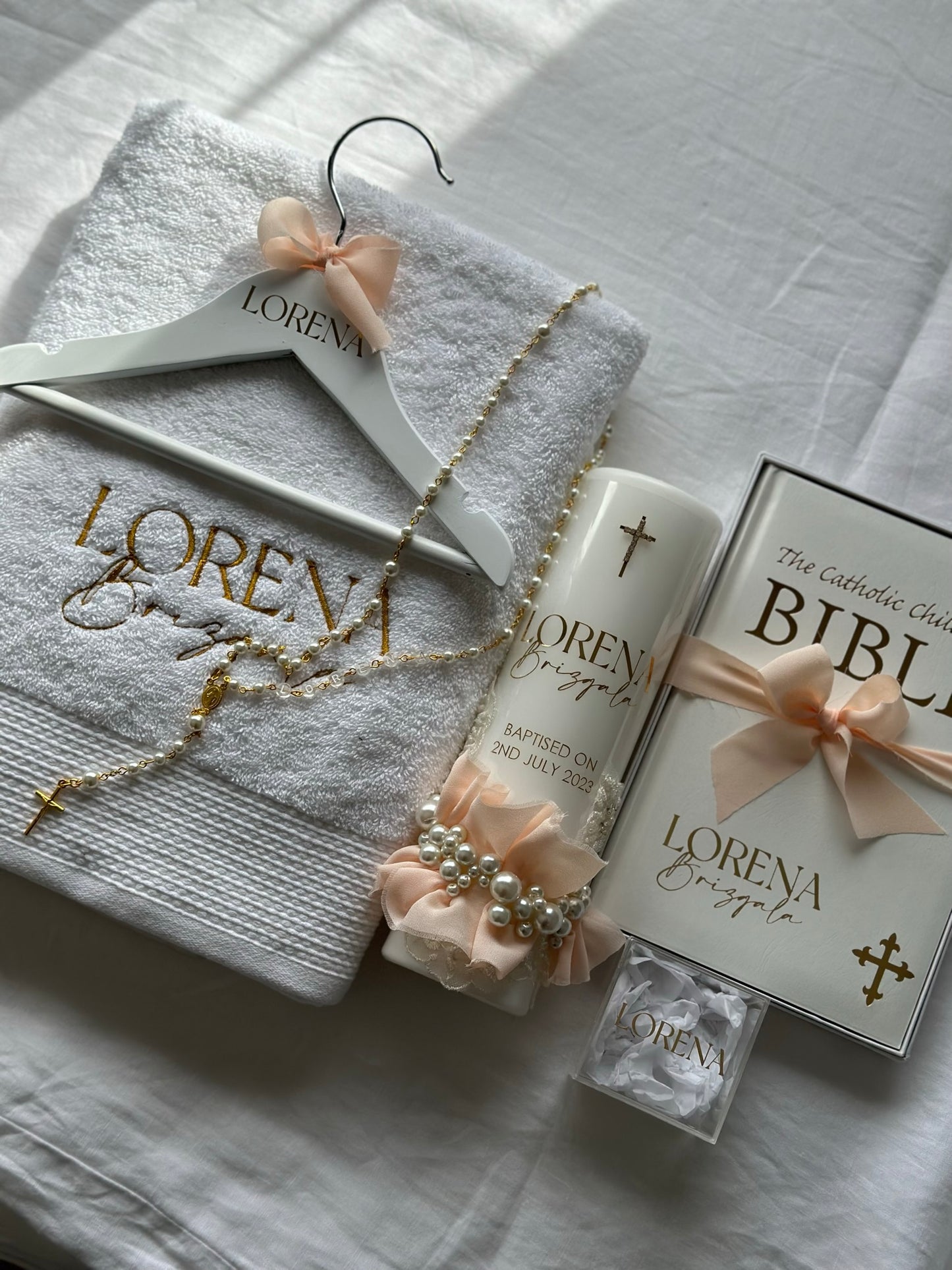Pearl & Chiffon Baptism Package