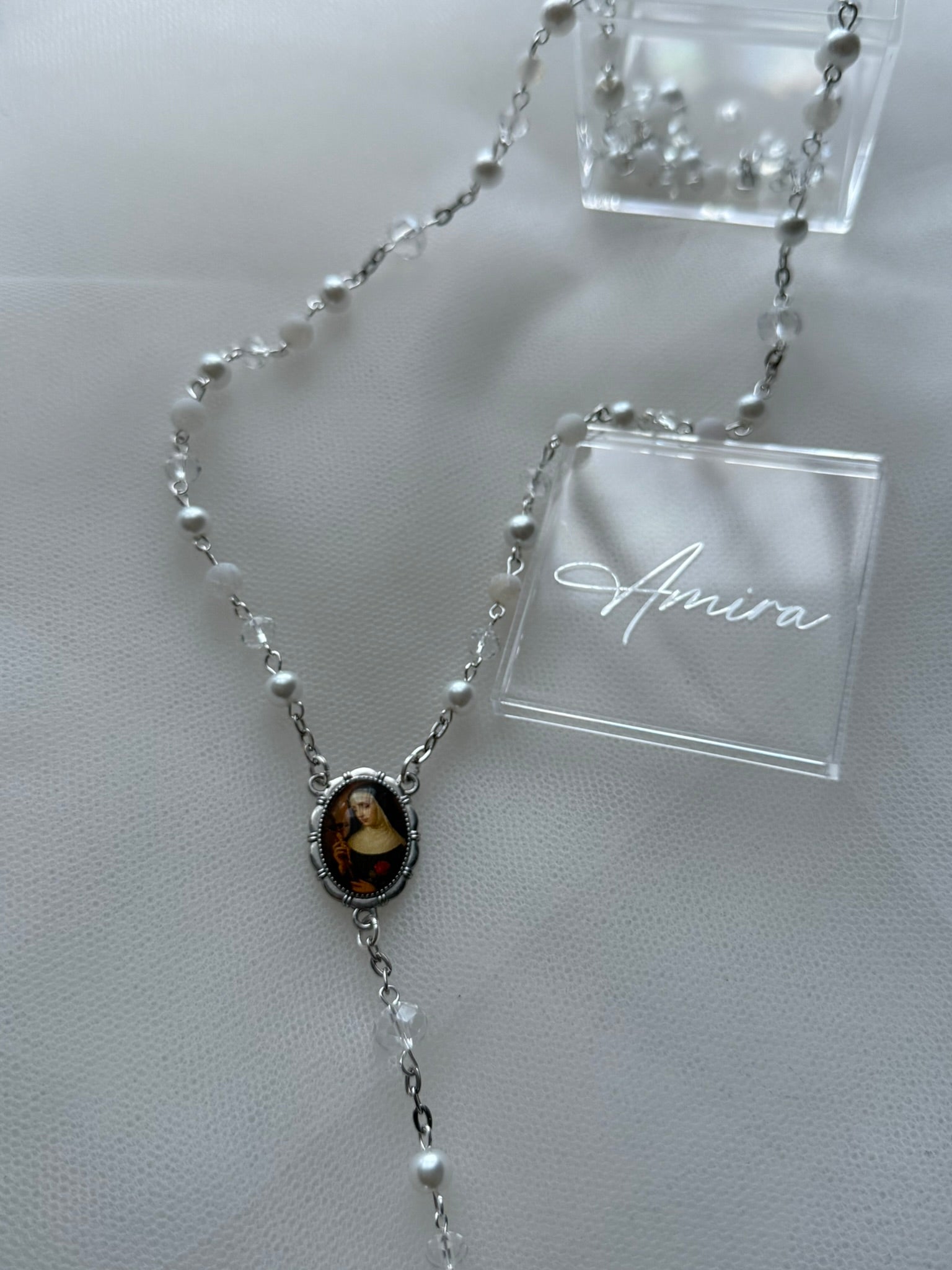 Patron Saint Rosary Beads