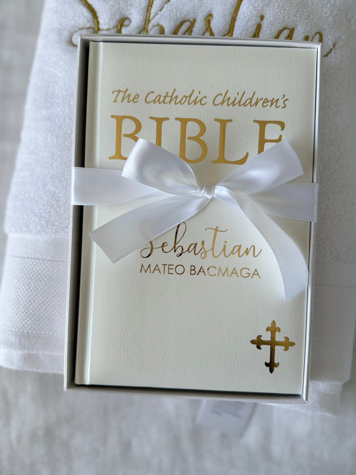 Personalised Baptism Catholic Childrens Bible