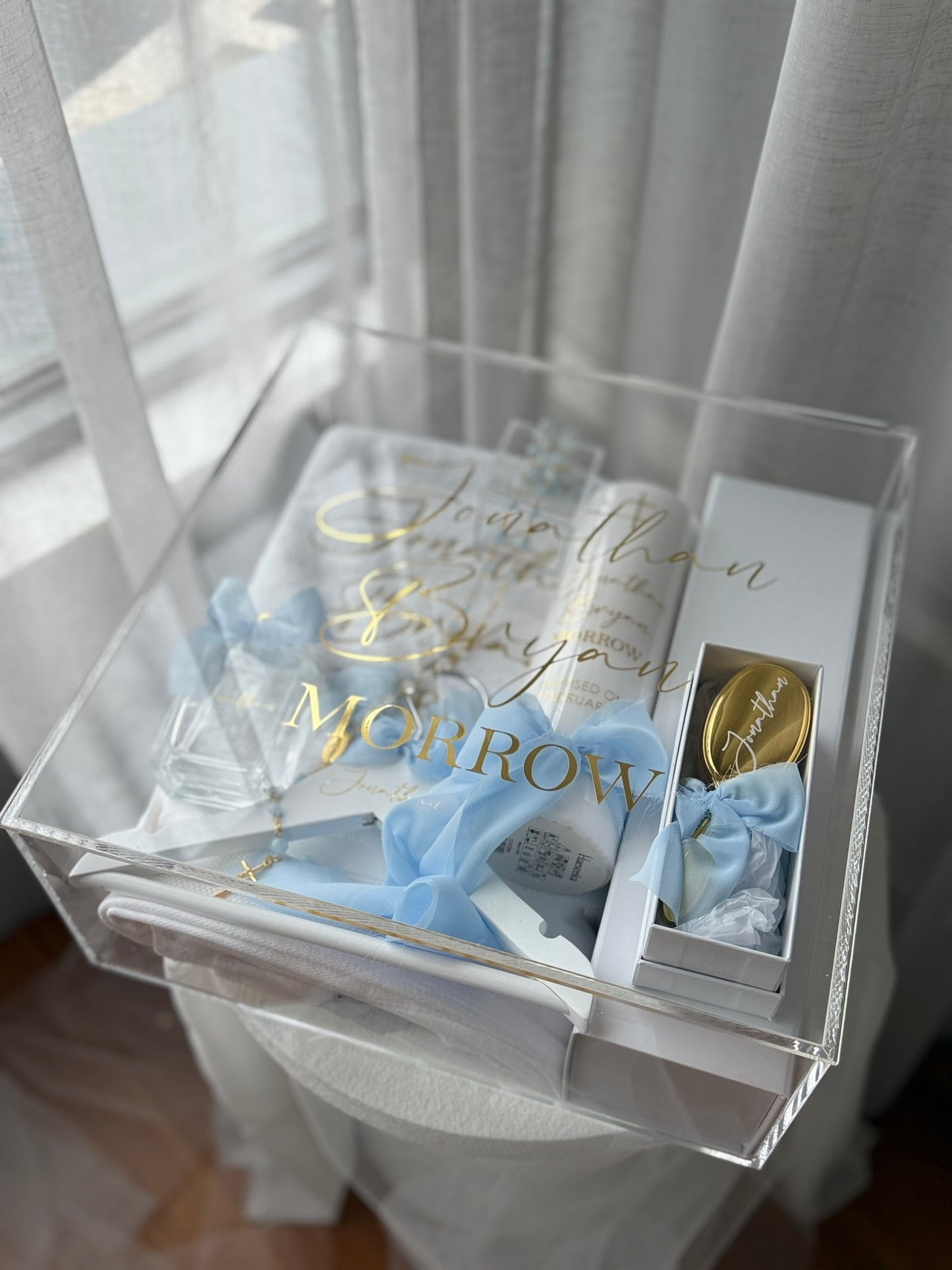 Luxe Chiffon Catholic Baptism Package