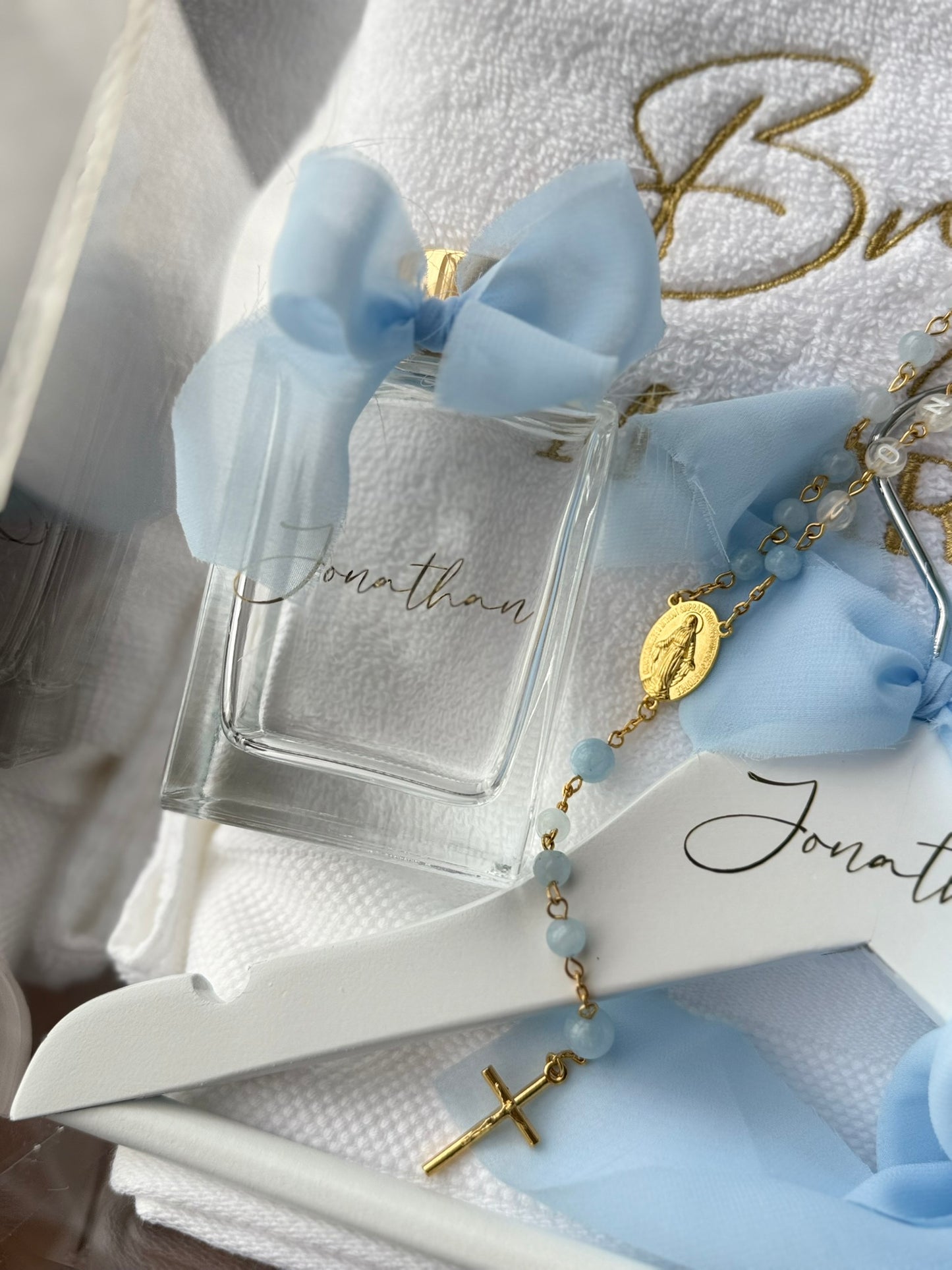 Personalised baptism box set for baby christening Australia