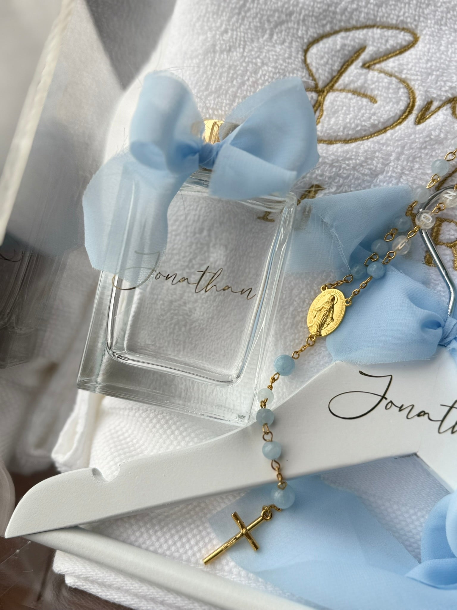 Personalised baptism box set for baby christening Australia